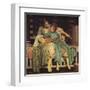 Music Lesson-Frederick Leighton-Framed Art Print