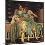 Music Lesson-Frederick Leighton-Mounted Art Print