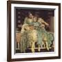 Music Lesson-Frederick Leighton-Framed Giclee Print