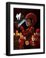 Music Lesson-Aaron Jasinski-Framed Art Print