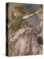 Music Making Angel with Tambourine-Melozzo da Forlí-Stretched Canvas