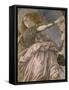 Music Making Angel with Tambourine-Melozzo da Forlí-Framed Stretched Canvas