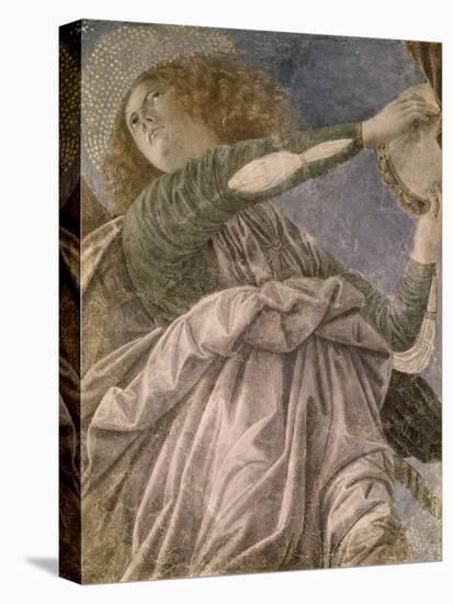 Music Making Angel with Tambourine-Melozzo da Forlí-Stretched Canvas