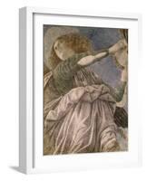 Music Making Angel with Tambourine-Melozzo da Forlí-Framed Giclee Print