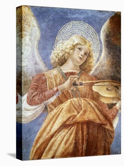 Music-Making Angel with Violin-Melozzo da Forlí-Stretched Canvas