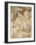 Music-Making Angels, a Fragment-Bernardino Luini-Framed Giclee Print