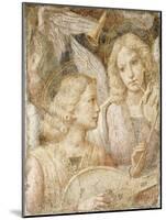 Music-Making Angels, a Fragment-Bernardino Luini-Mounted Giclee Print