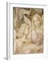 Music-Making Angels, a Fragment-Bernardino Luini-Framed Giclee Print