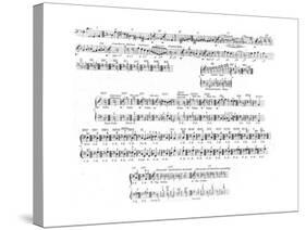 Music Notation, 1810-null-Stretched Canvas