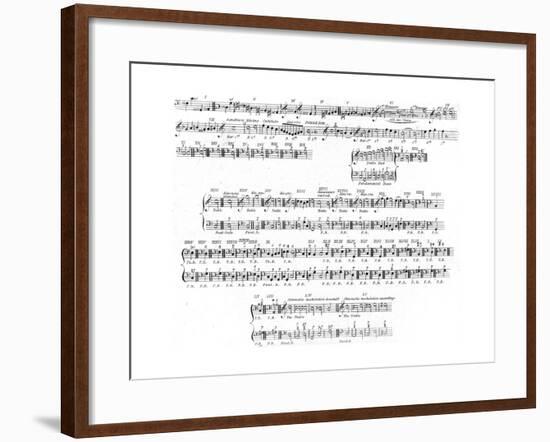Music Notation, 1810-null-Framed Giclee Print