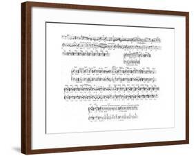 Music Notation, 1810-null-Framed Giclee Print