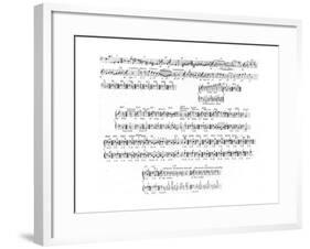 Music Notation, 1810-null-Framed Giclee Print