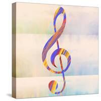 Music Note-Dan Meneely-Stretched Canvas