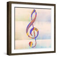 Music Note-Dan Meneely-Framed Art Print