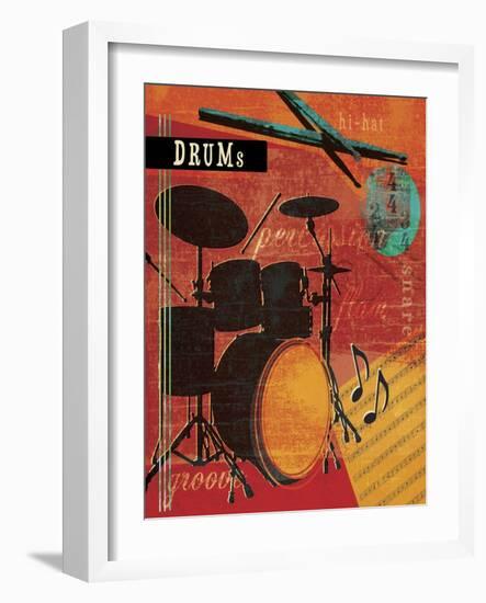 Music Notes IX-Beth Ann Creative-Framed Art Print