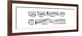 Music of the Spheres, 1619-null-Framed Premium Giclee Print