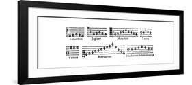 Music of the Spheres, 1619-null-Framed Premium Giclee Print