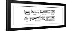 Music of the Spheres, 1619-null-Framed Giclee Print