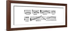 Music of the Spheres, 1619-null-Framed Giclee Print