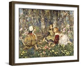 Music of the Woods-Edward Atkinson Hornel-Framed Giclee Print