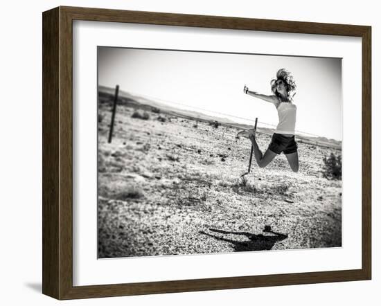 Music over the Desert-Giuseppe Torre-Framed Photographic Print