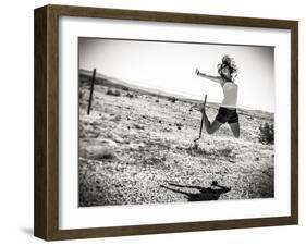 Music over the Desert-Giuseppe Torre-Framed Photographic Print