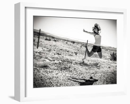 Music over the Desert-Giuseppe Torre-Framed Photographic Print