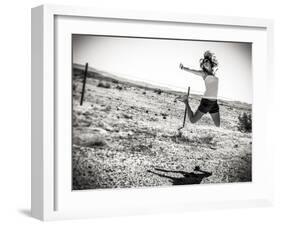 Music over the Desert-Giuseppe Torre-Framed Photographic Print