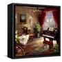 Music Parlor-Foxwell-Framed Stretched Canvas