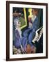 Music Room, 1915-Ernst Ludwig Kirchner-Framed Giclee Print