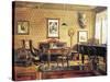 Music Room in Johannes Brahms'-null-Stretched Canvas