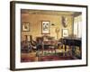 Music Room in Johannes Brahms'-null-Framed Giclee Print