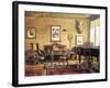 Music Room in Johannes Brahms'-null-Framed Giclee Print