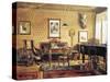 Music Room in Johannes Brahms'-null-Stretched Canvas