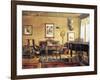 Music Room in Johannes Brahms'-null-Framed Giclee Print