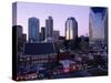 Music Row, Ryman Auditorium and Skyline-Barry Winiker-Stretched Canvas