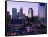 Music Row, Ryman Auditorium and Skyline-Barry Winiker-Framed Stretched Canvas