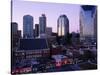 Music Row, Ryman Auditorium and Skyline-Barry Winiker-Stretched Canvas