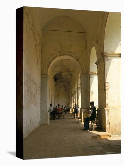 Music School at the Jesuit Mission, San Jose De Chiquitos, Bolivia, South America-Mark Chivers-Stretched Canvas