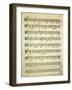 Music Score, 1810-null-Framed Giclee Print