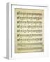 Music Score, 1810-null-Framed Giclee Print