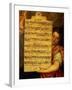 Music Score from Magnificat for 4 Voices, Composed by Cornelius Verdonck 1563-1625-Martin de Vos-Framed Giclee Print