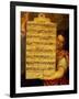 Music Score from Magnificat for 4 Voices, Composed by Cornelius Verdonck 1563-1625-Martin de Vos-Framed Giclee Print