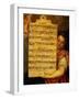 Music Score from Magnificat for 4 Voices, Composed by Cornelius Verdonck 1563-1625-Martin de Vos-Framed Giclee Print