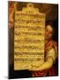 Music Score from Magnificat for 4 Voices, Composed by Cornelius Verdonck 1563-1625-Martin de Vos-Mounted Giclee Print