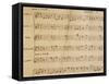 Music Score from Opera I-Arcangelo Corelli-Framed Stretched Canvas