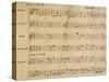 Music Score from Opera I-Arcangelo Corelli-Stretched Canvas