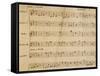 Music Score from Opera I-Arcangelo Corelli-Framed Stretched Canvas