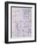 Music Score from Passaggio-Luciano Berio-Framed Giclee Print