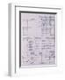 Music Score from Passaggio-Luciano Berio-Framed Giclee Print